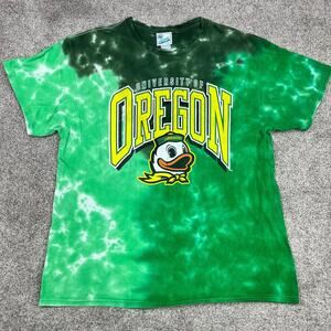 '47 Brand Vintage Tubular Tie Dye University of Oregon Tee Size Men's Large